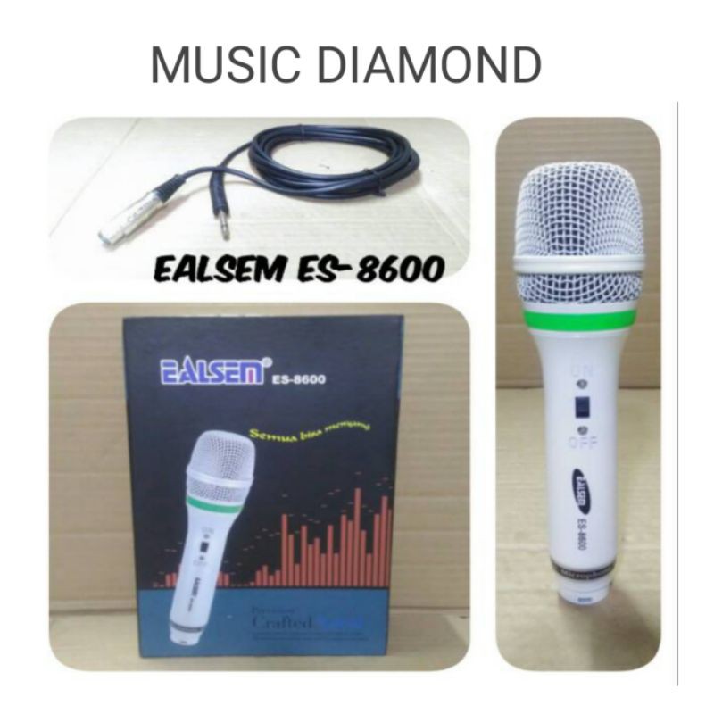 EALSEM ES 8600HI FI UNI DIRECTIONAL DYNAMIC MICROPHONE
