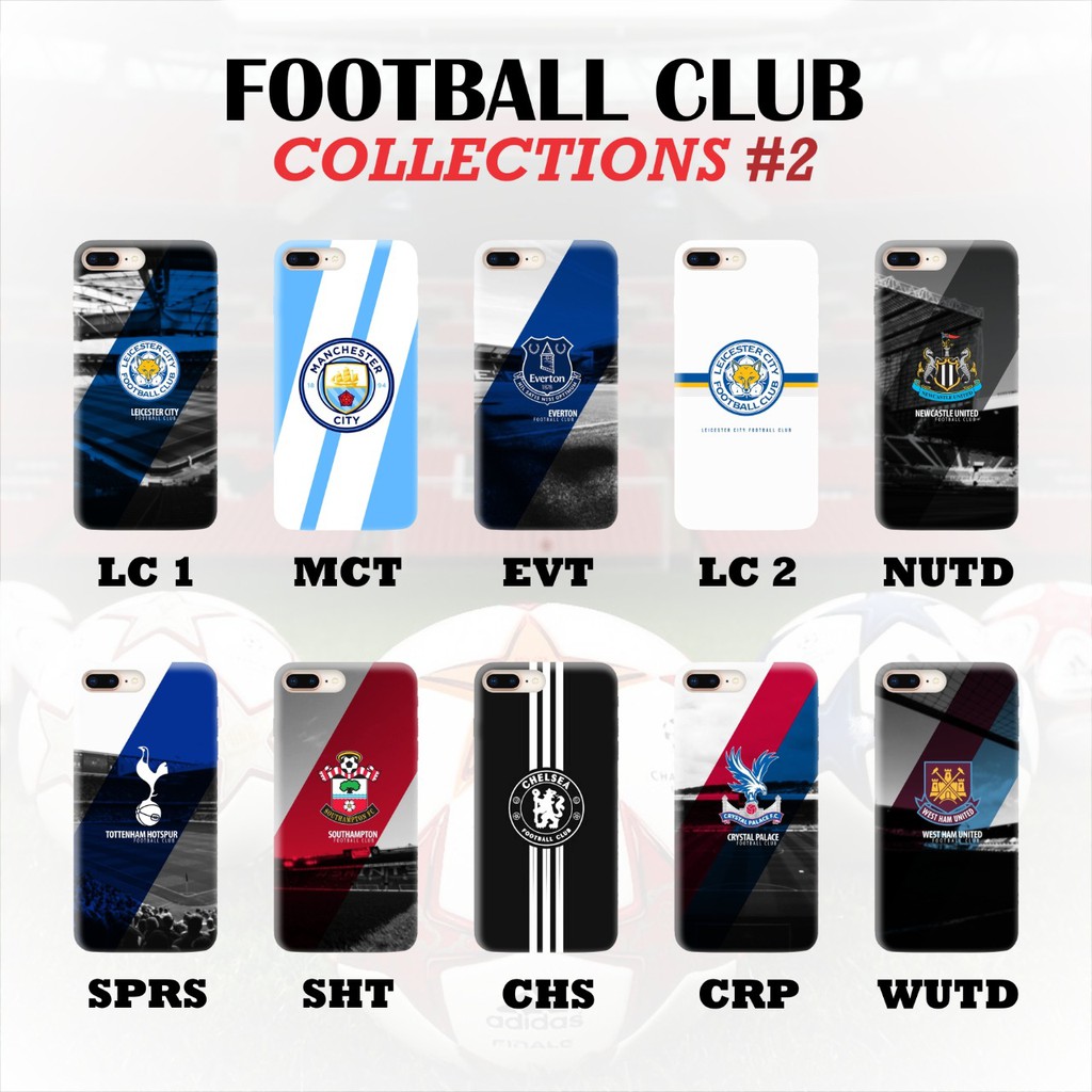 ready stok FOOTBALL CLUB 2 case all type