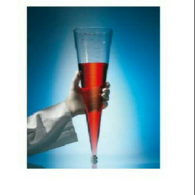 Sedimentation cone plastik 1000 ml VITLAB / Imhoff cone VITLAB