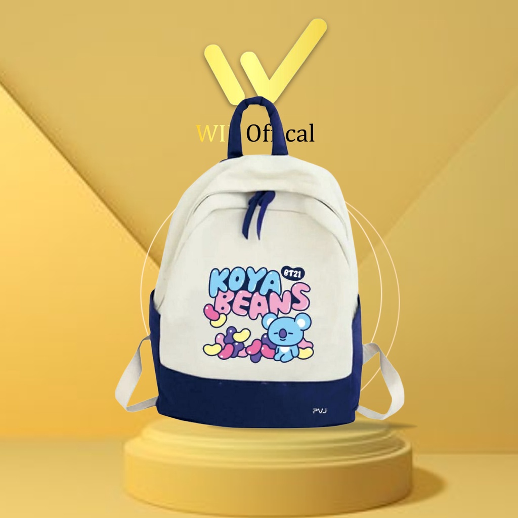 Tas Ransel Anak BT21 Tas sekolah backpack korea ORIGINAL