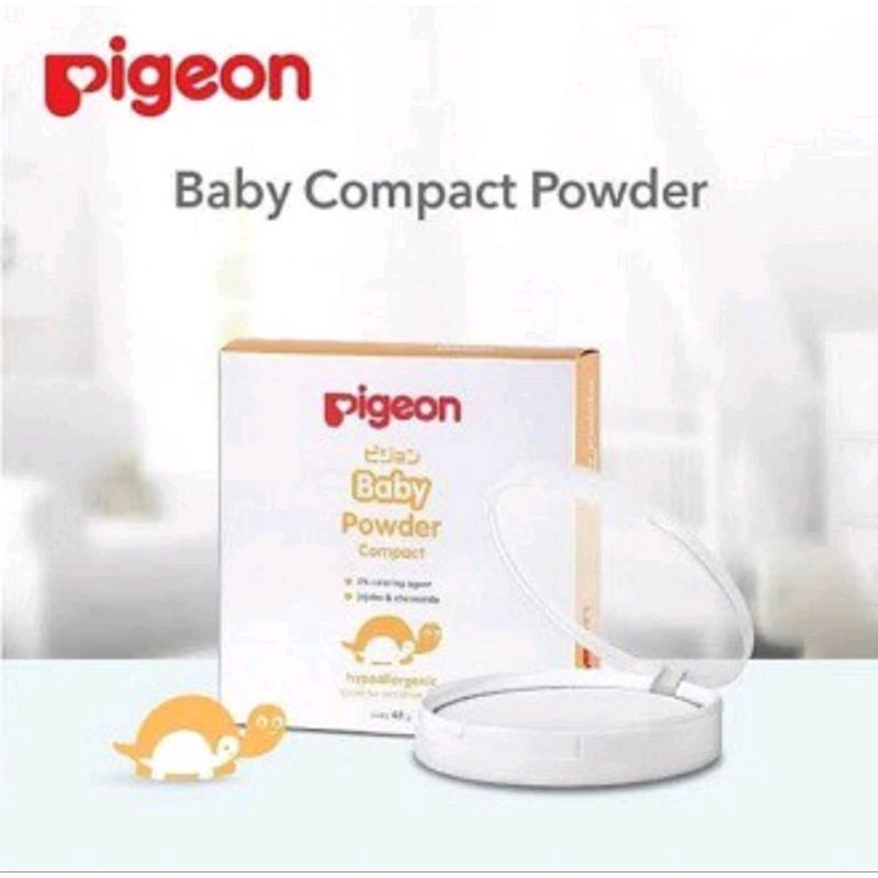 Pigeon Baby Compact Powder Bedak Padat