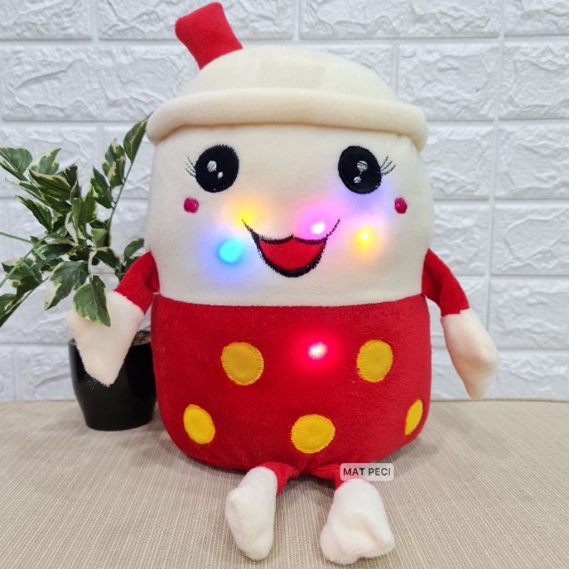 BONEKA BOBA KAKI TANGAN LED UKURAN L