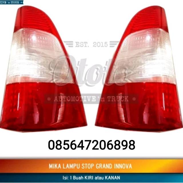 MIKA STOPLAMP INNOVA GRAND 2012-2015