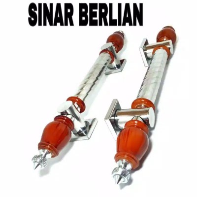 Handle Pintu Minimalis Tarikan Pintu Jambu Natural Panjang 45 Cm