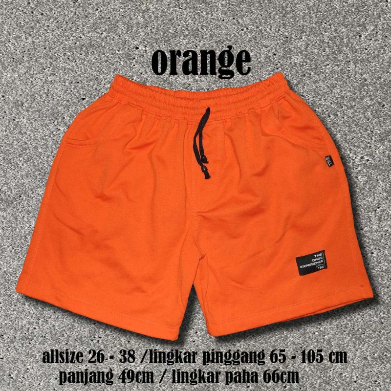 boardshort/cln pendek/boxer/unisex/pria/tde/ORANGE