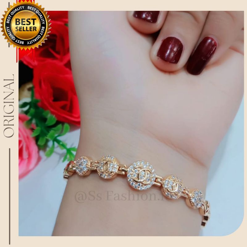 Gelang Tangan Wanita Xuping Model Bulat-Bulat