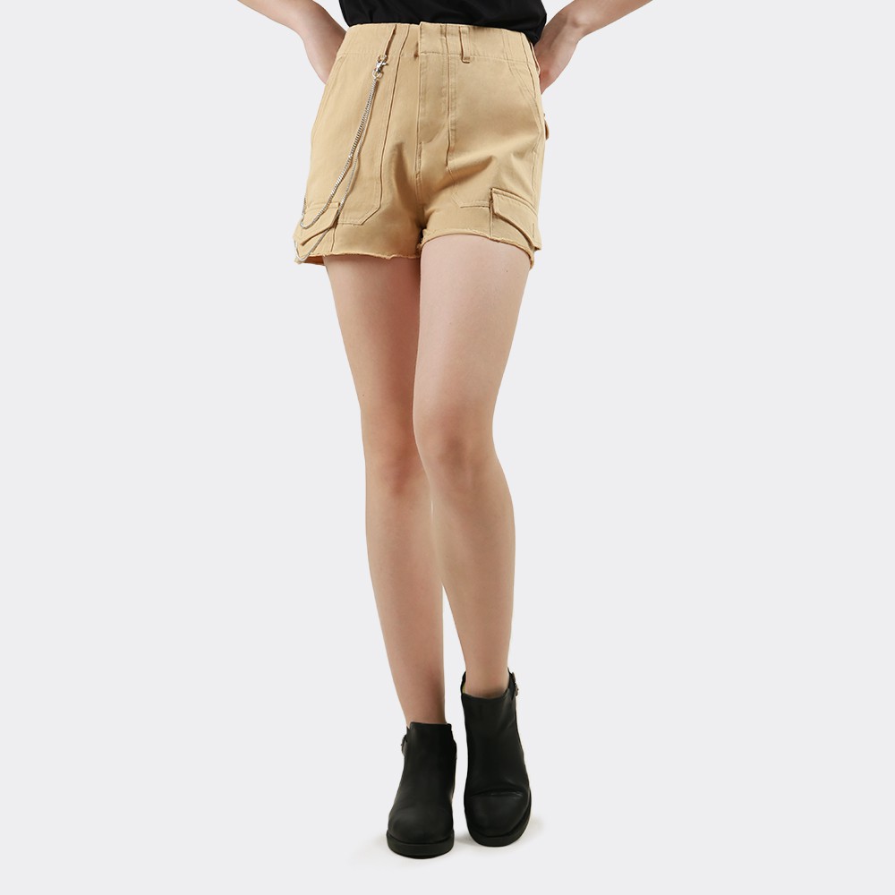 FLIES Celana Pendek Wanita B01413F Khaki