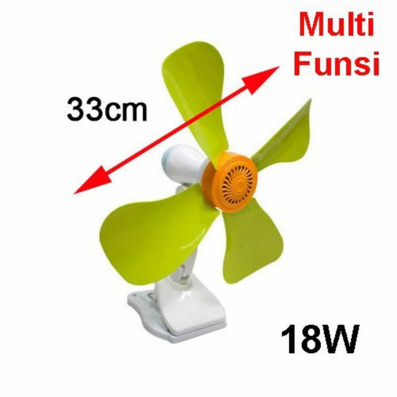 Kipas Angin Jepit 20W 3 IN 1 / Mini Fan Jepit / Clip Fan 20Watt