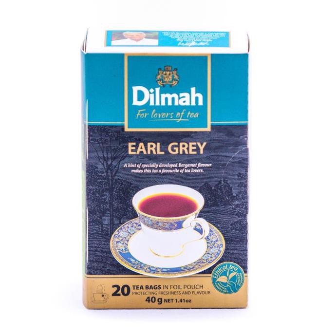 

teh premium teh dilmah no envelope 20 sachet earlgrey best qualty