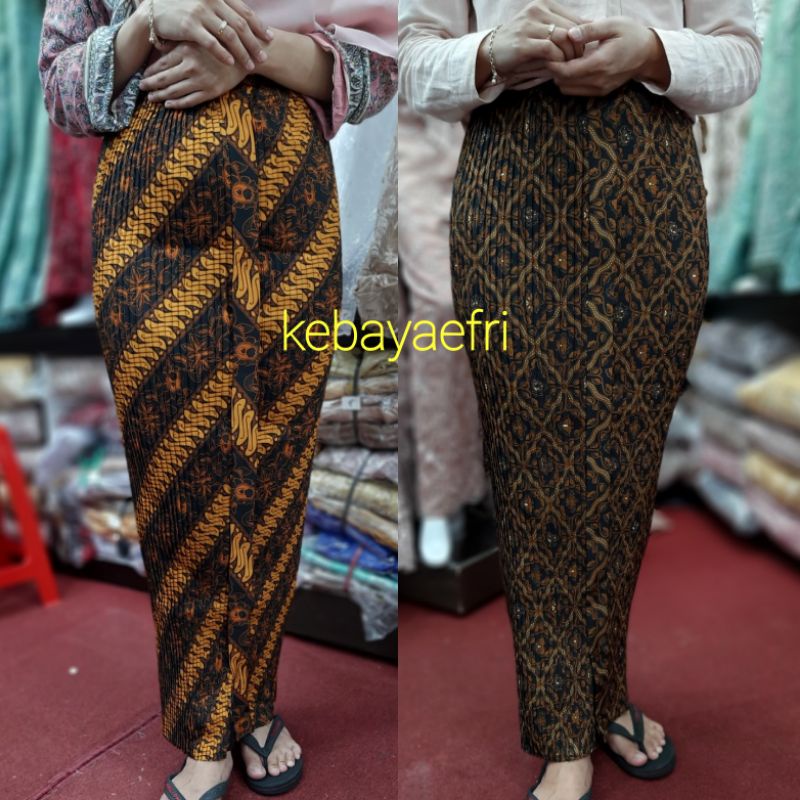 rok batik plisket wiron / bawahan kebaya