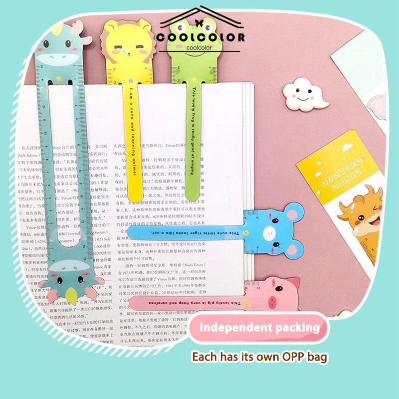 COD Penguasa Kreatif Skala 15 Cm Lucu Kartun Magnetik Lembut Penggaris Zodiak Bookmark Alat Tulis Siswa- cl