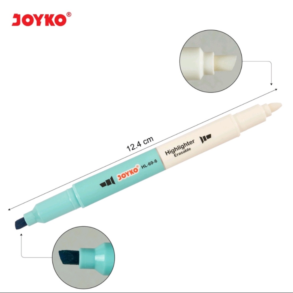 

JOYKO Erasable Highlighter Penanda Dapat Dihapus Joyko HL-69-6 Stabilo Color