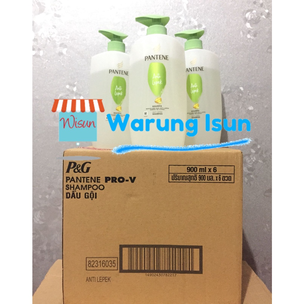 Sampo Pantene Anti Lepek Shampoo Pantene Anti Rambut Lepek 900 ml 900ml ORI PROMO TERMURAH P&G Shamp