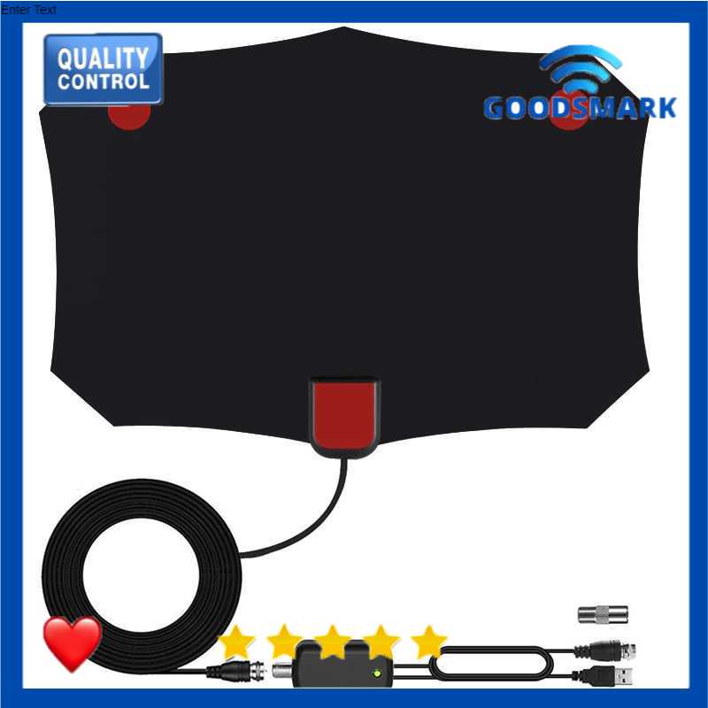 Taffware Antena TV Digital DVB-T2 25dB with Amplifier - TFL-D140