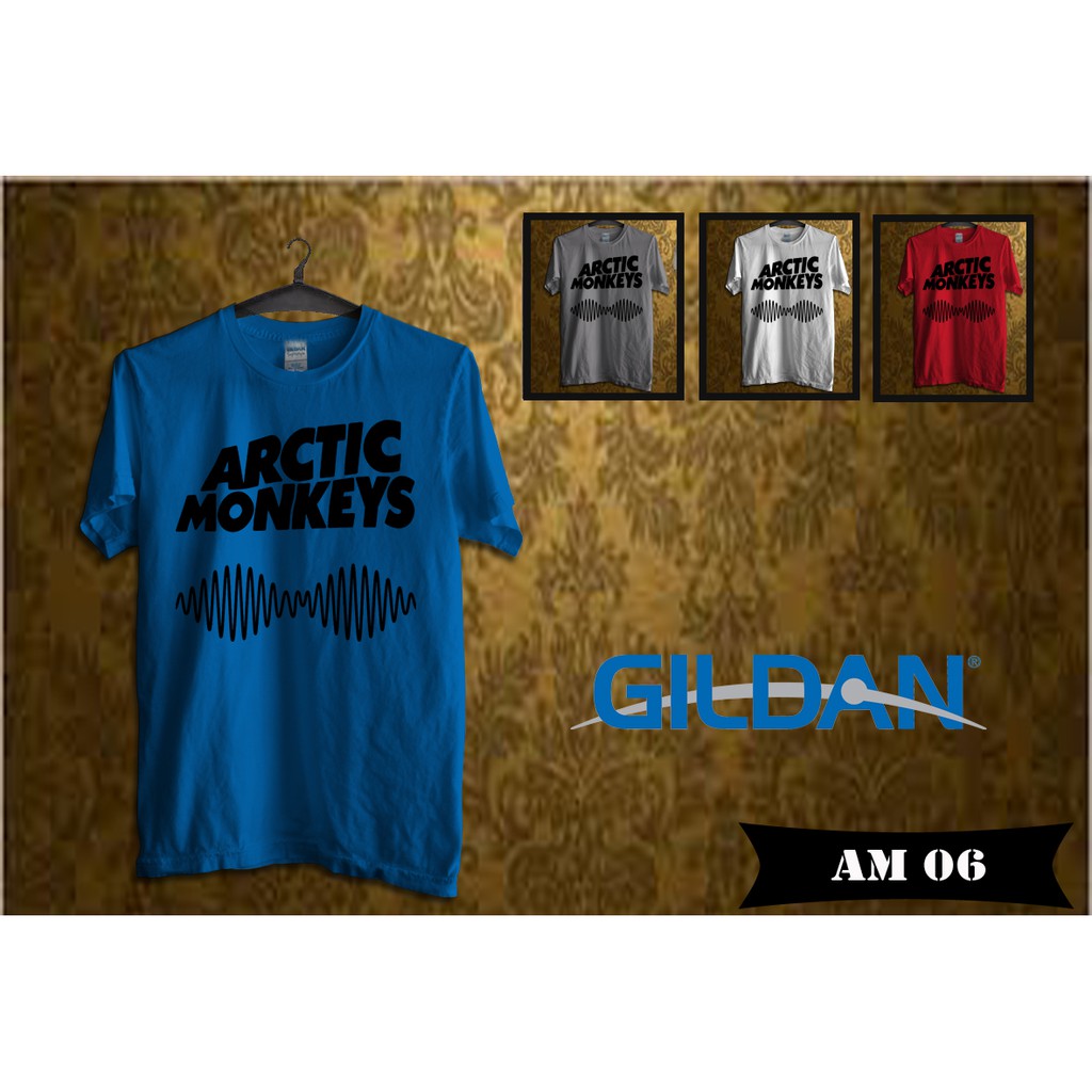 kaos arctic monkeys original gildan am06