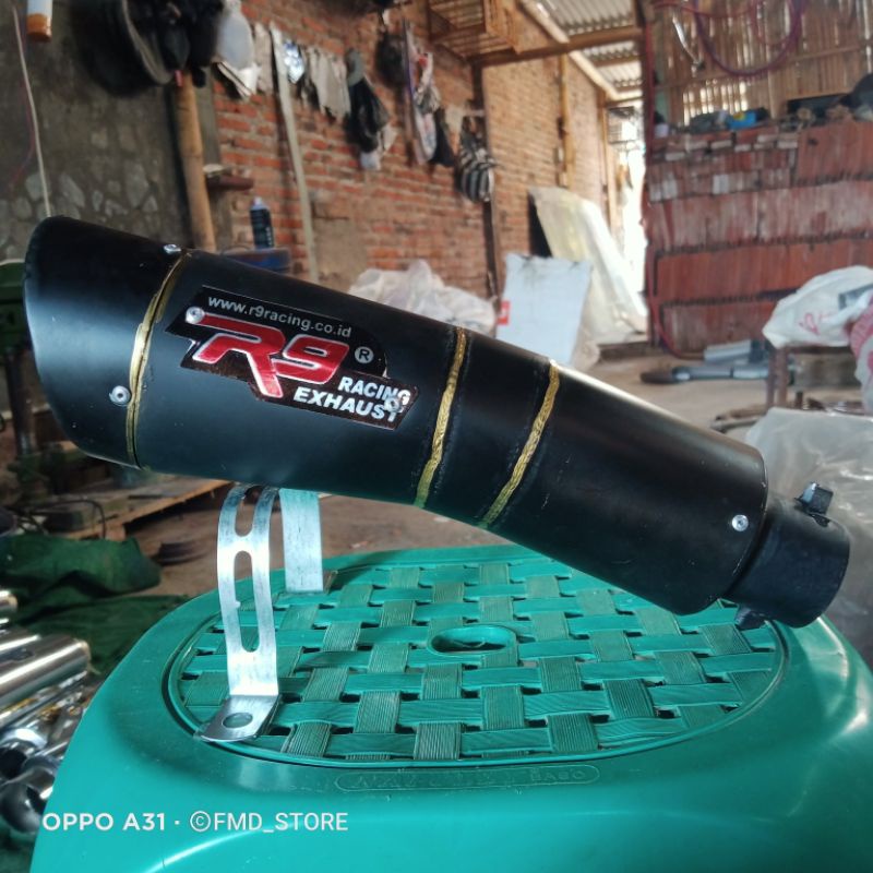 SILINCER KNALPOT R9 BLACK