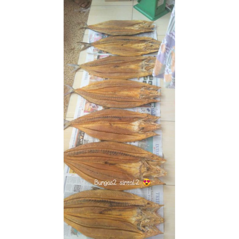 

ikan asin tenggiri. asli tabanio perekor