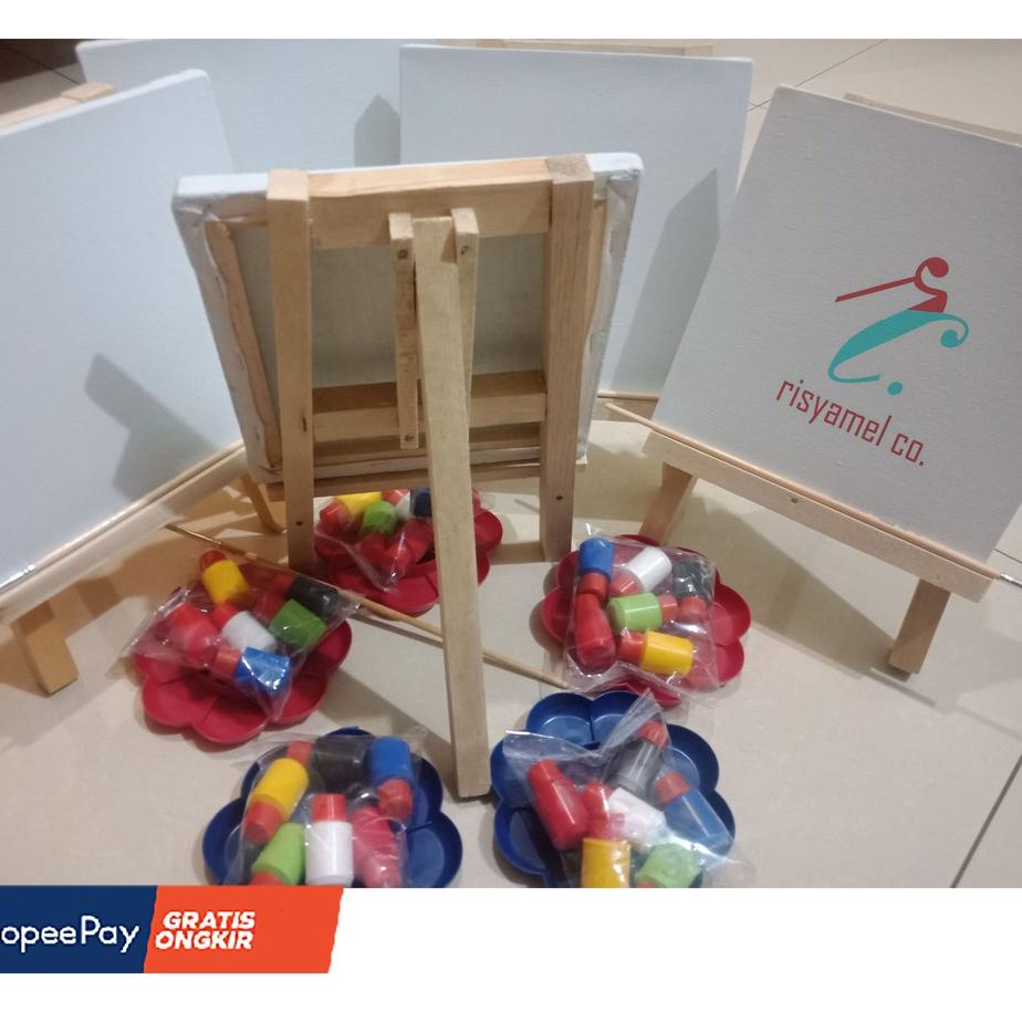 

[KODE LAQO8] PAKET MELUKIS LENGKAP/PAKET LUKIS KOMPLIT CAT AKRILIK DENGAN EASEL LENGKAP Kado Ulang Tahun PAKET BELAJAR MELUKIS