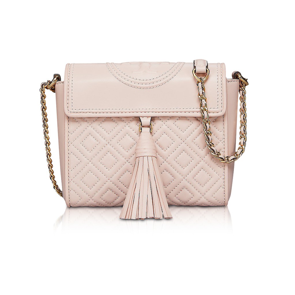 Tas Selempang Tory Burch Fleming Convertible Box Crossbody Original