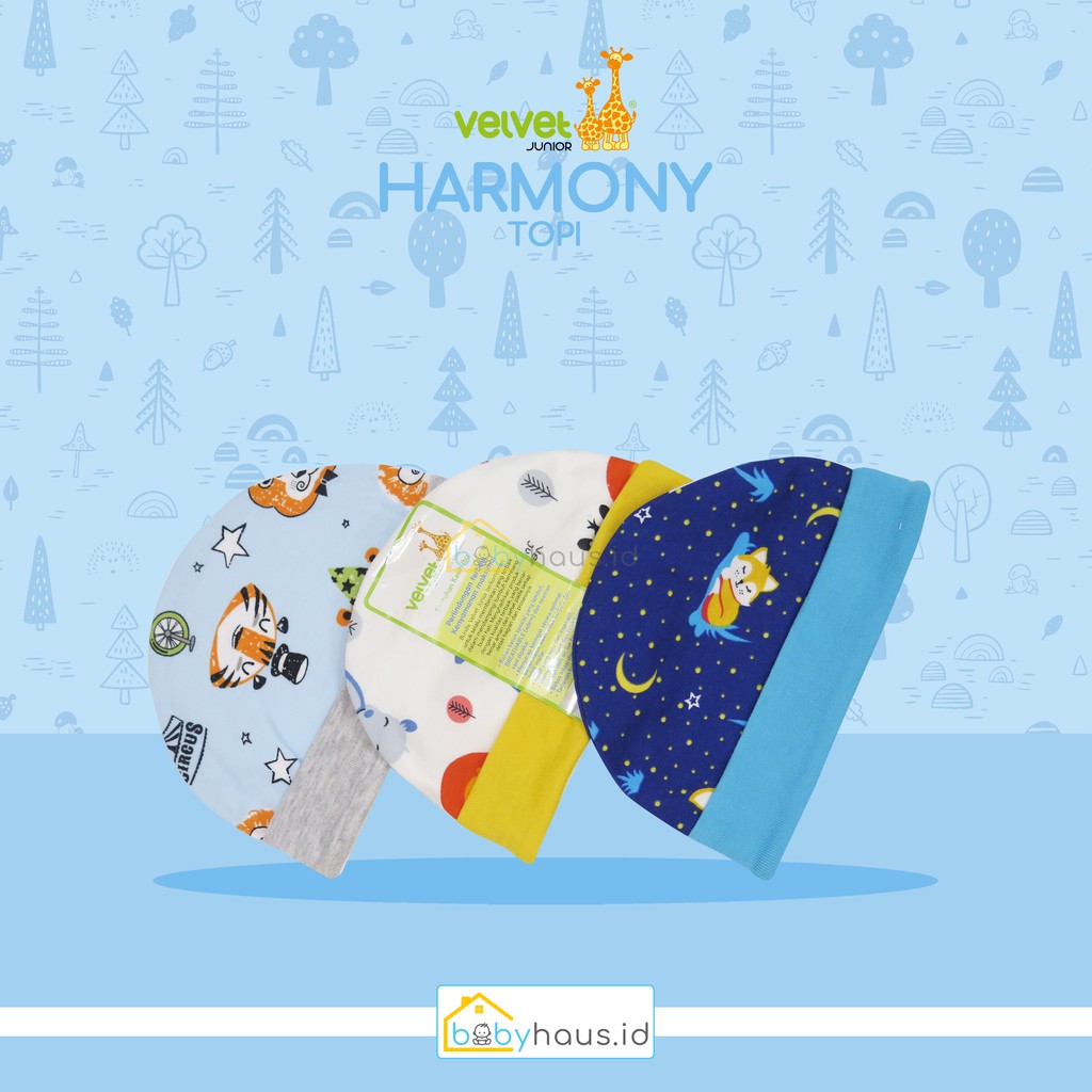VELVET JUNIOR - HARMONY TOPI / 3PCS
