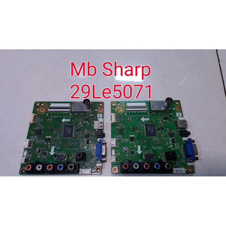 MB TV SHARP LC 29LE5071 - MAINBORD TV SHARP 29LE507I - MESIN TV SHARP 29LE507I