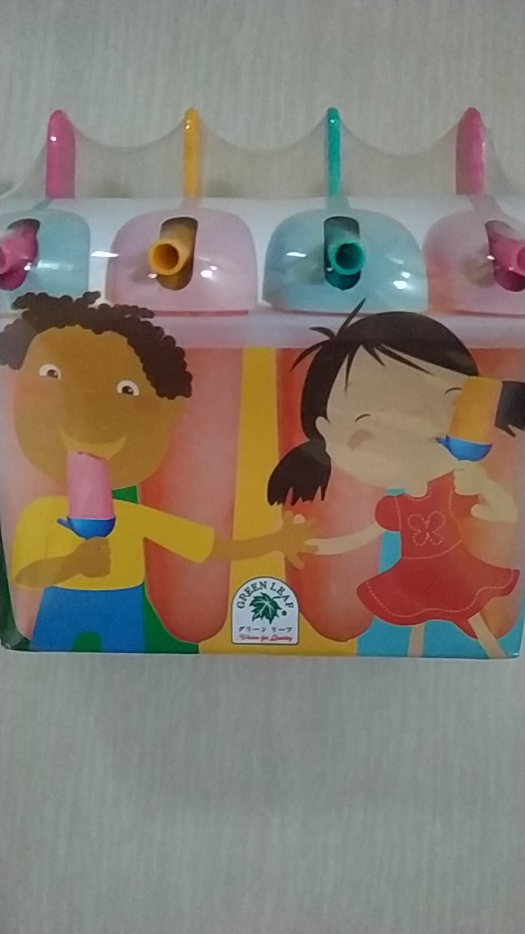 Anekagrosir | Green Leaf Cetakan Es Krim Ice Mold Lolee Milly Ice Candy Tray Gl5268 Gl5267