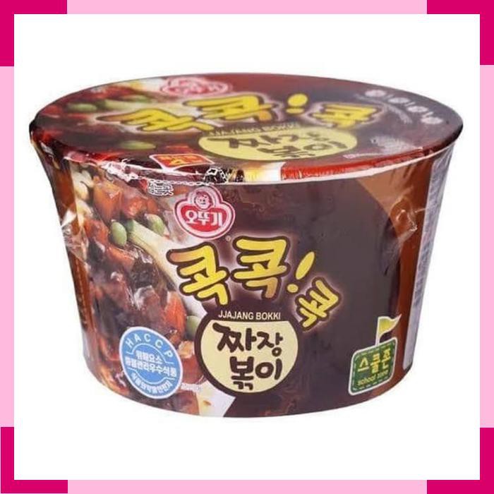 

Ottogi Jjajang Bokki Noodle Bowl Ramen Mie Instan Korea Jjajangmen