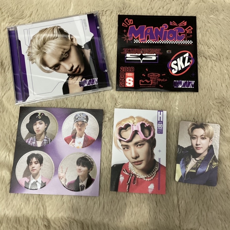 [BACA DESKRIPSI] STRAY KIDS ODDINARY JEWEL CASE ALBUM ONLY FELIX COVER CHANGBIN PHOTOCARD