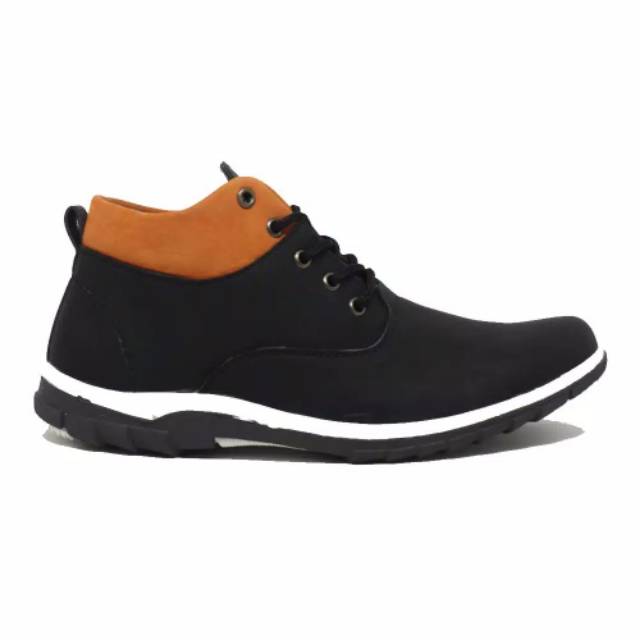 Sepatu pria semi boots clasic casual DALMO CEPER