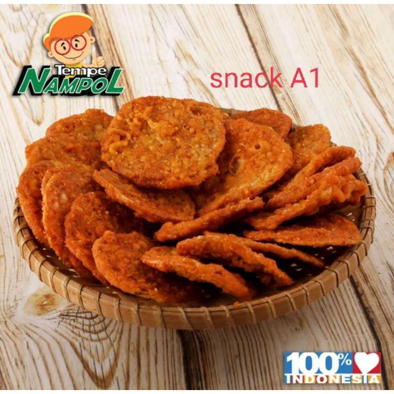 

kripik tempe pedas (250gram)