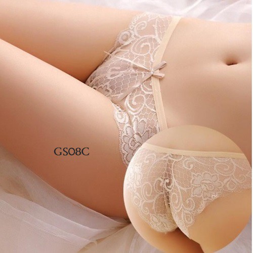 [READY STOCK] SEAMLESS UNDERWEAR CELANA DALAM WANITA LACE NUDE GS08C