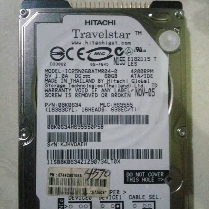 hardisk Fotocopy Canon 2870/3570/4570