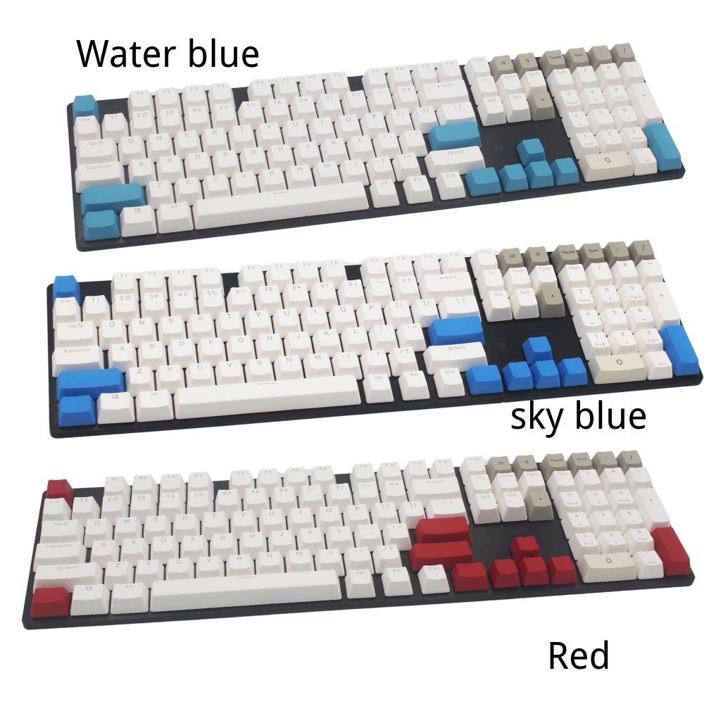 No Font Mechanical Keyboard Keycaps OEM Profile PBT Modifiers 10 Key Keycap