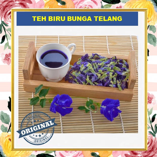 

TEH BUNGA TELANG / TELENG KERING / DRIED BUTTERFLY PEA FLOWER 5 gr