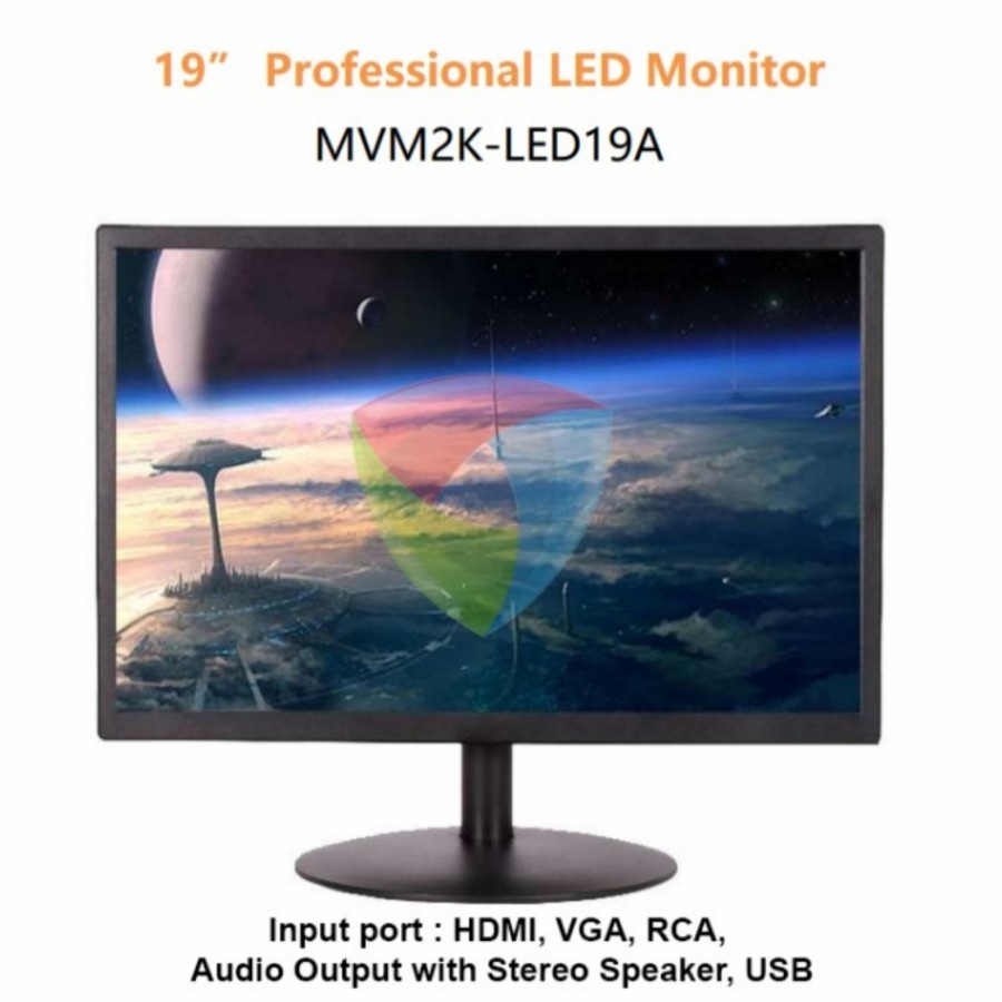 LED Monitor Megavision 19&quot; MVM2K LED 19A