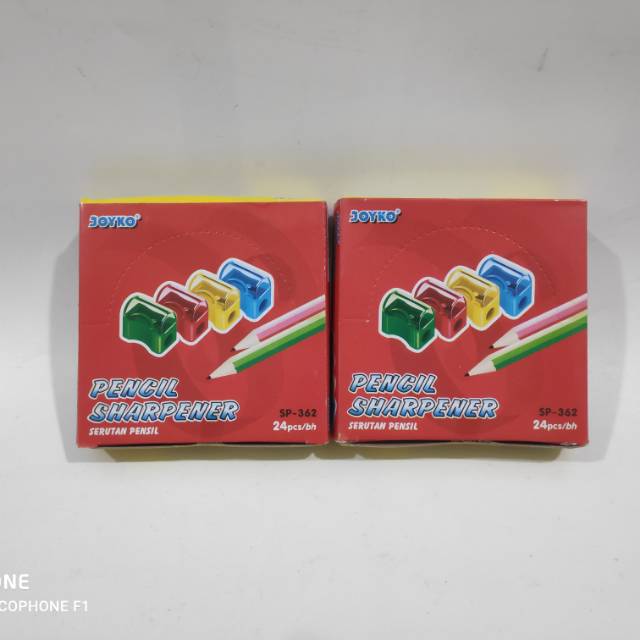 

SERUTAN PENSIL JOYKO / PENCIL SHARPENER ISI 24 PCS