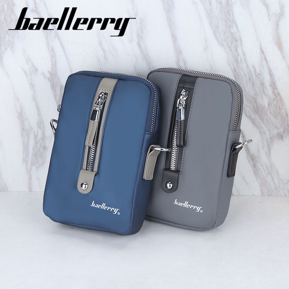 BAELLERRY S6713 Tas Selempang Pria Tas Pinggang Waistbag Bahan Premium WATCHKITE WKOS