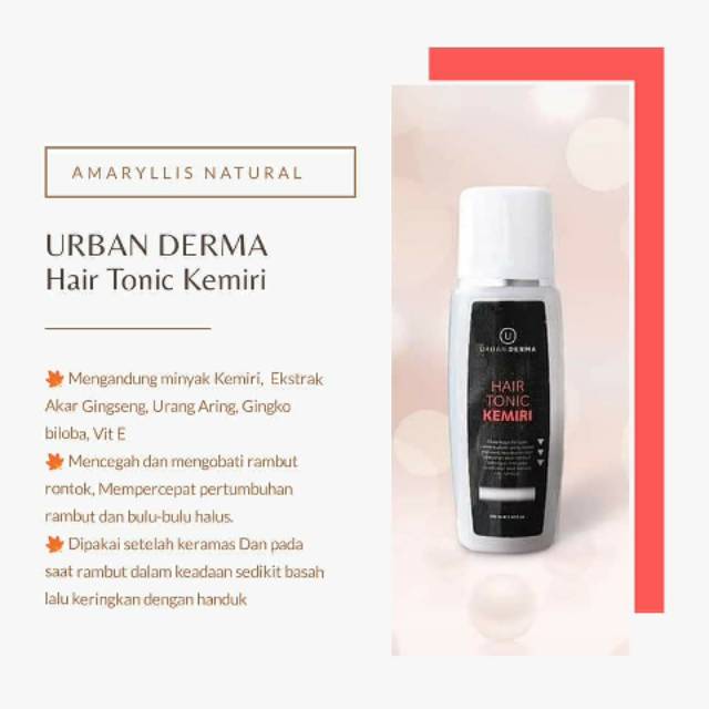 Hair tonic kemiri
