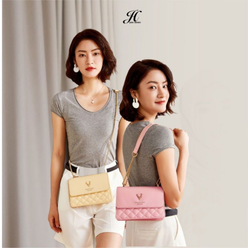 Jimshoney Shiely Bag - Tas Selempang Wanita Original Jims Honey / Tas Wanita Sling Bag Casual Murah