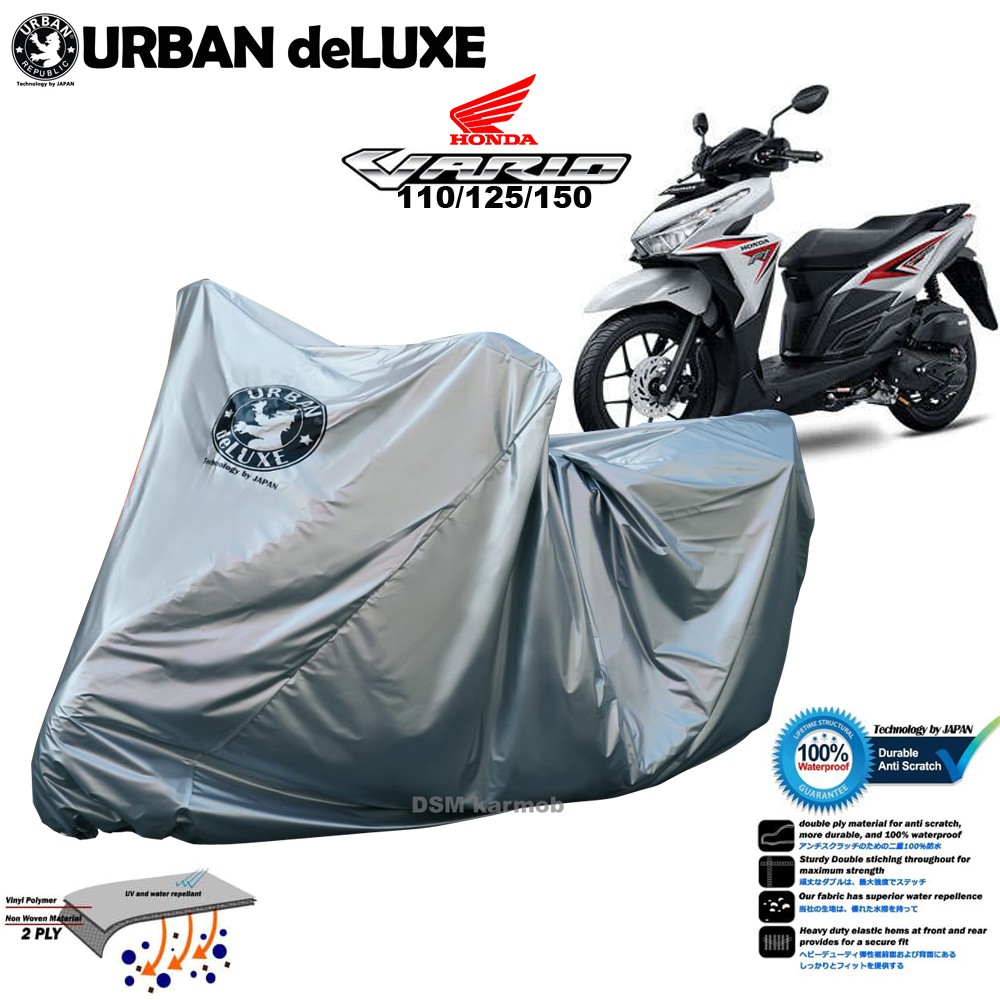 Urban Deluxe / Cover Motor Honda Vario Beat Scoopy / Cover Motor Urban 2 Lapis Waterproof / DSM