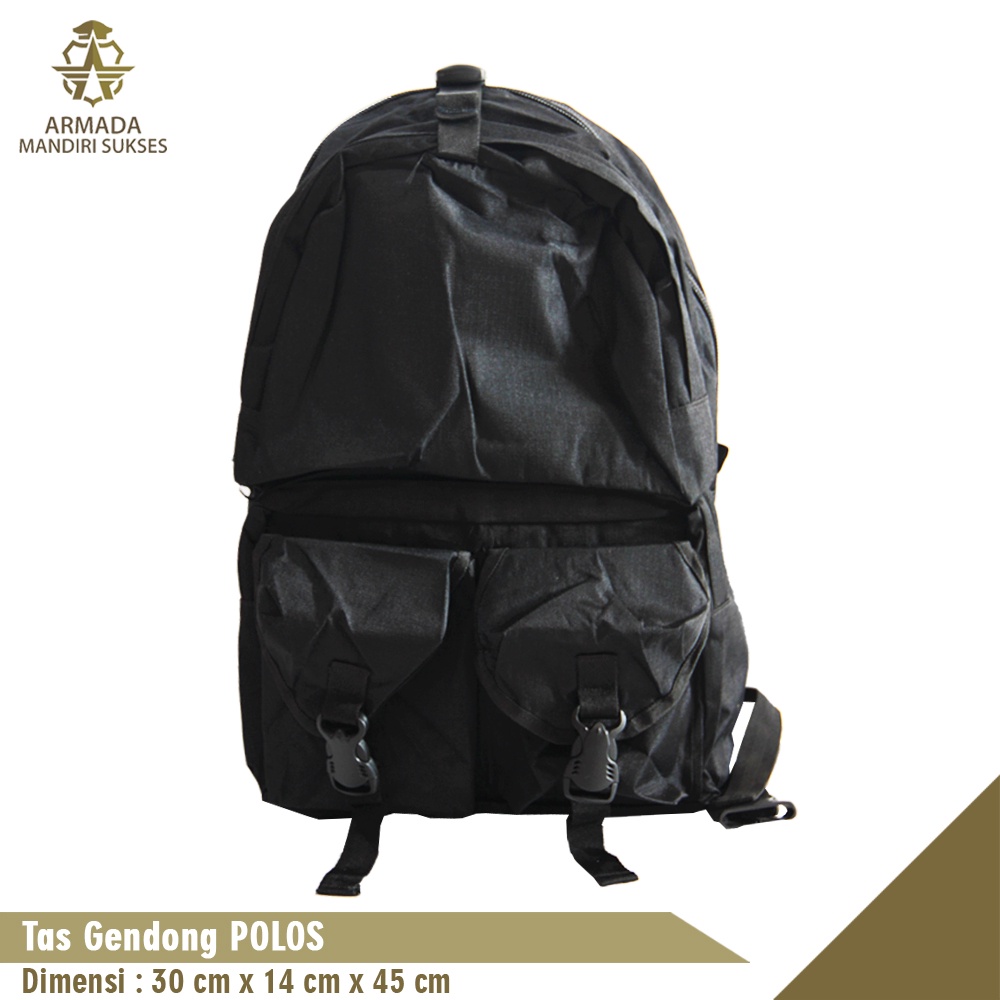 Tas Ransel Polos - Tas Punggung Polos