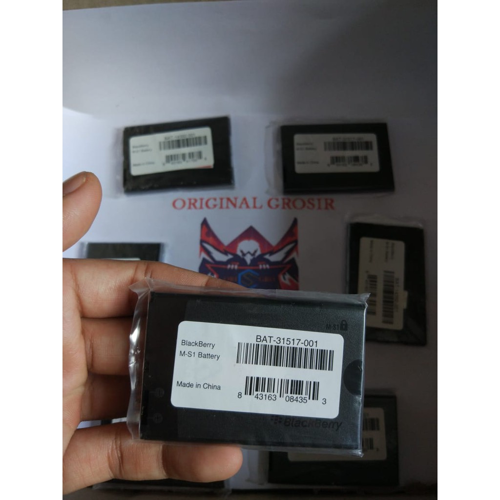 Baterai battery Blackberry 9000 bold M-S1 Original100%
