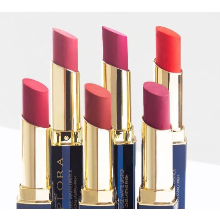 ✿ELYSABETHME✿ I♥M♥P♥L♥O♥R♥A Implora cosmetic lipstick intense mattee stick powder lip bibir gincu