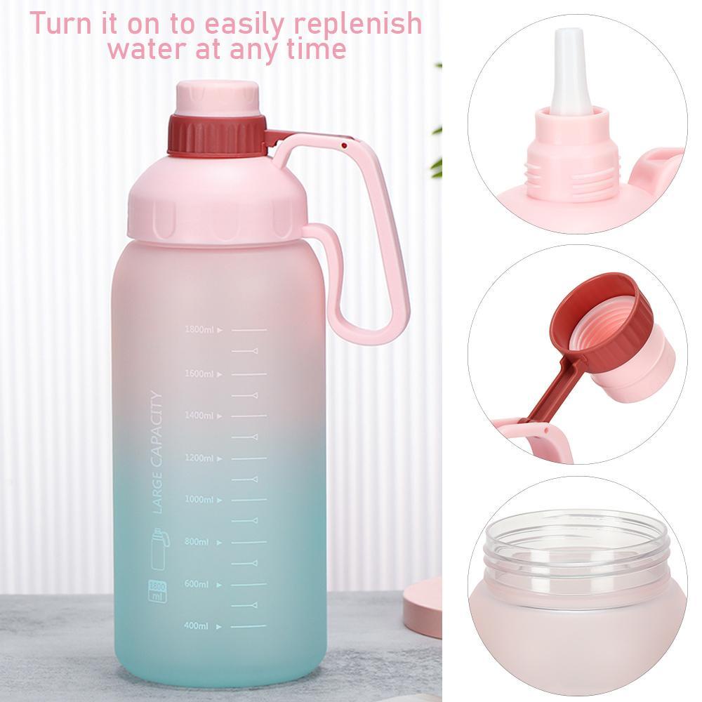 Suyo Botol Air Minum 1800ml Warna Gradasi Pelangi