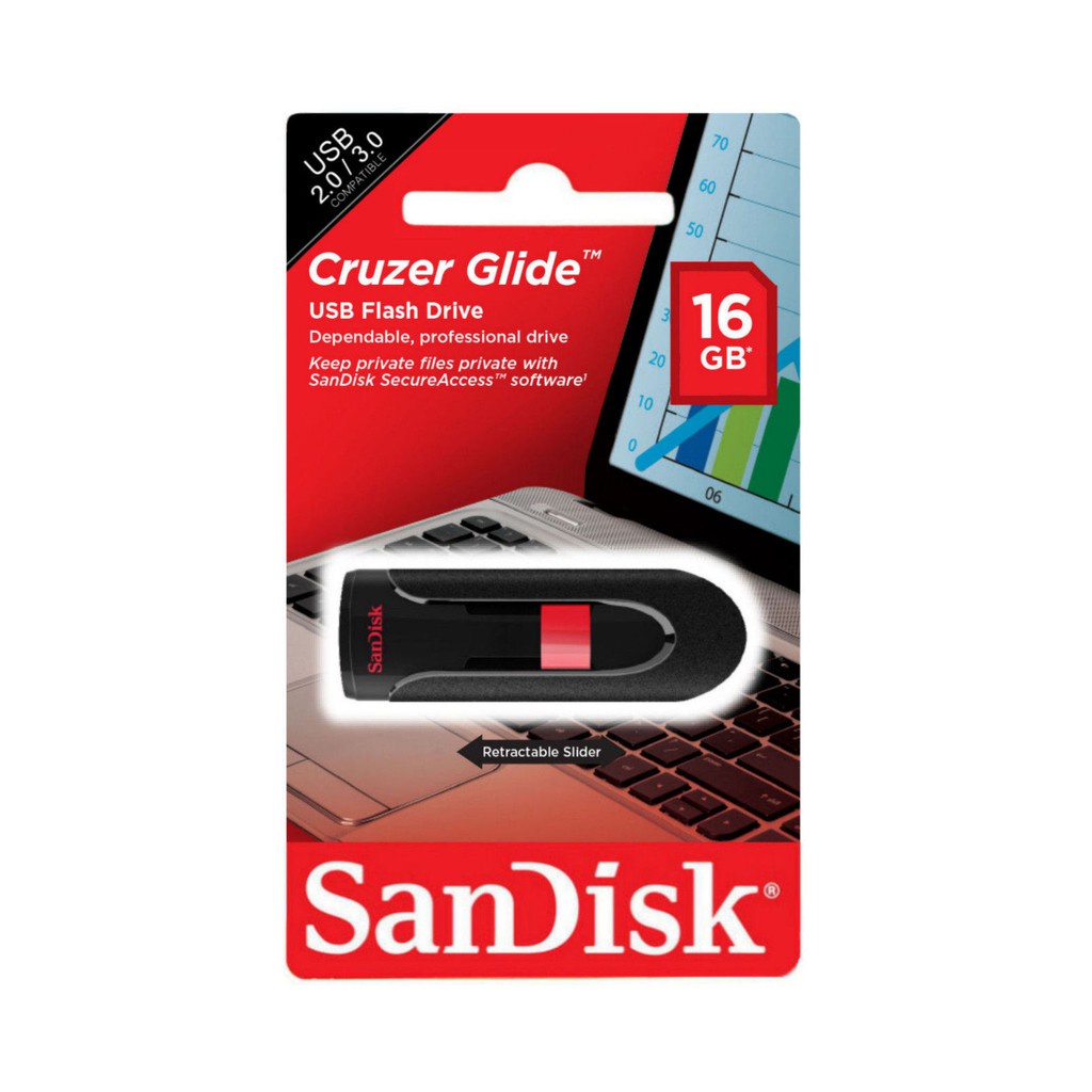 SANDISK GLIDE 8GB/16GB/32GB/64GB/128GB