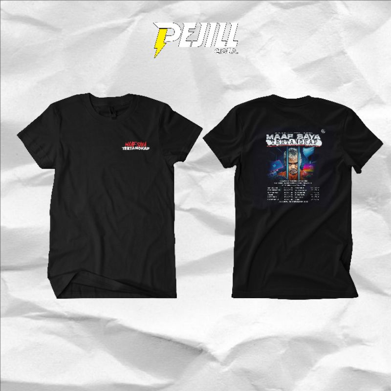 Kaos Maaf Saya Tertangkap Coki Pardede MLI Pemuda tersesat