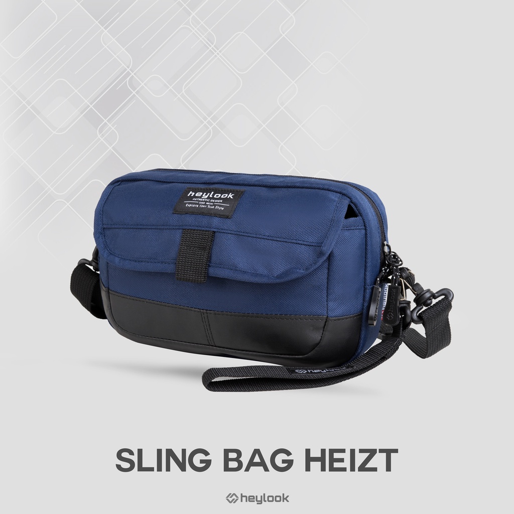 HEYLOOK Project - Tas Selempang Pria HEIZT Sling Bag Pria Tas Slempang Cowok