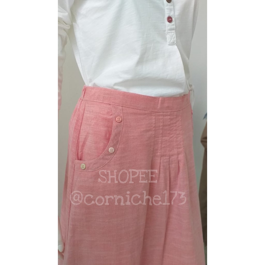 Corniche Stone Skirt Coral - TH52219