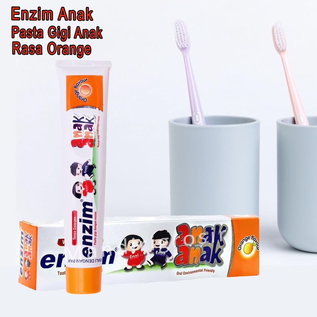 Pasta Gigi Anak *Enzim * Orange * 63g