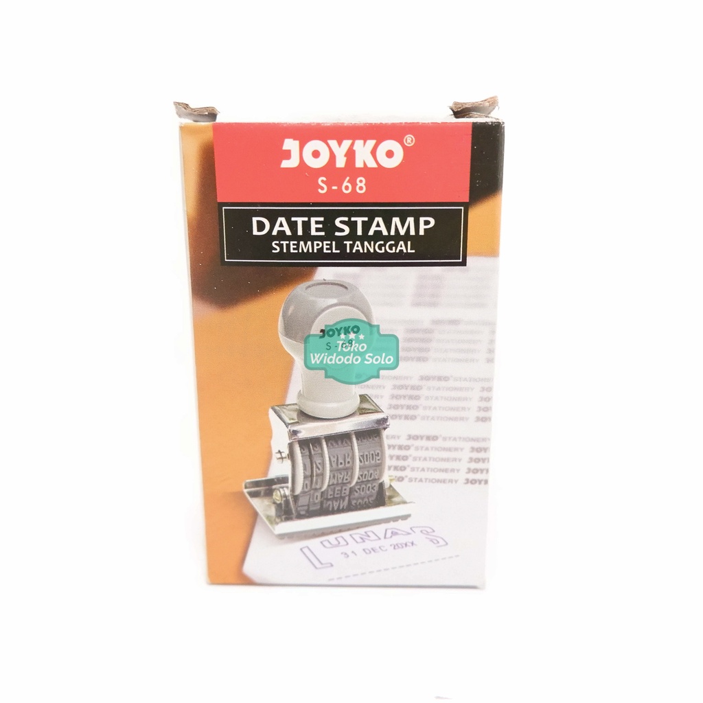 

Stempel Tanggal Lunas Kenko Date Stamp S68 5x8cm Stamp Stamper Cap Tanggal Lunas - 1 Buah